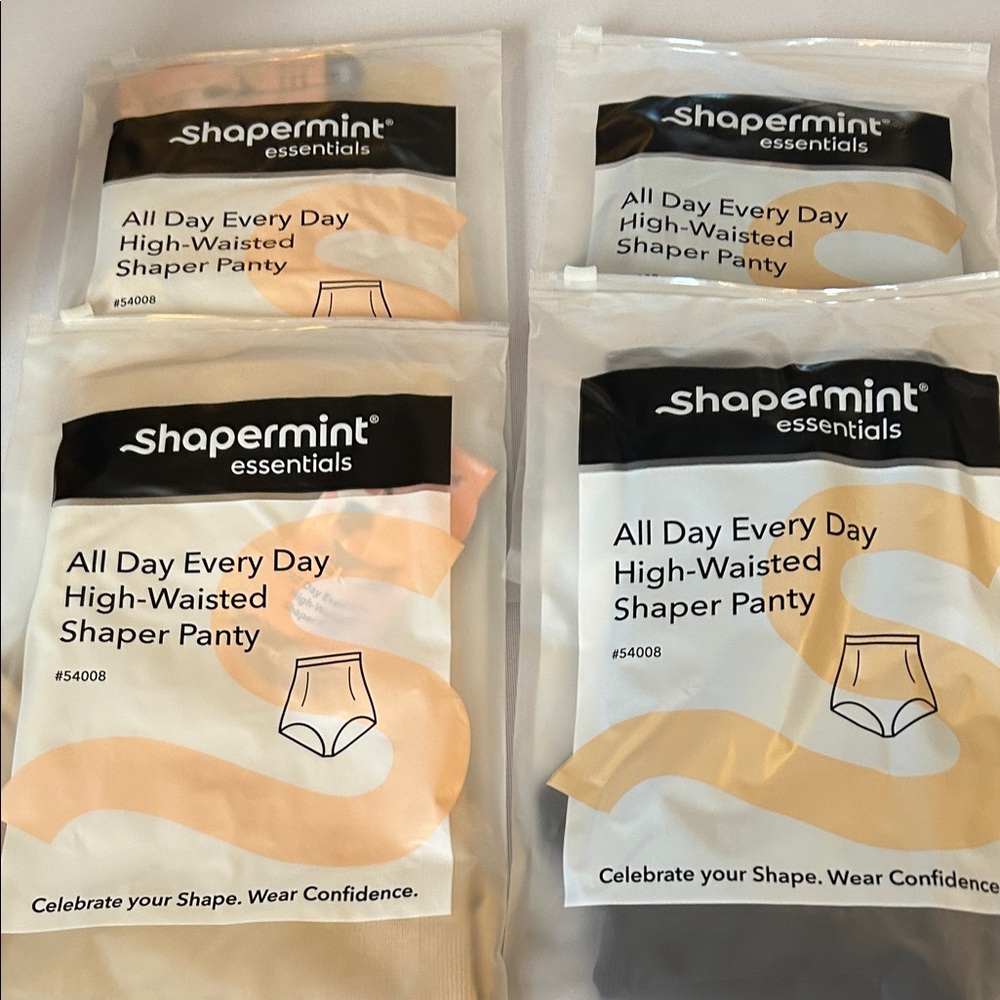 Four Shapermint Essentials High-Waisted Shaper Pa… - image 2